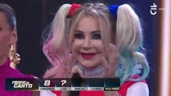 EVA GÓMEZ - HARLEY QUEEN 🎤 HALLOWEEN NIGHT 🎶 Singing Fever
