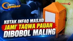 JAMI' TAQWA PAUH MOSQUE DONATION BOX BROKEN INTO BY THIEF