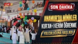 Little ones in Anamur begin their journey of learning the Quran