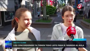 A días del comienzo de las clases, el movimiento comercial es intenso