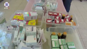 العيادة المتنقلة التابعة للمجلس الشعبي الكلداني السرياني الاشوري بزيارة الى قرية ( بيرسفى )