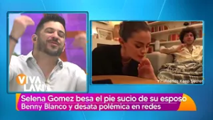 Selena Gómez le besa los pies sucios a su esposo | Vivalavi