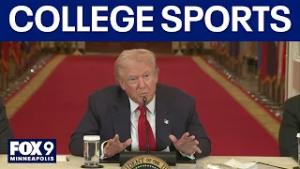 Trump talks NIL, government in sports at roundtable discussion