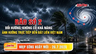 Typhoon No. 2 changes course, unlikely to directly affect the Vietnam mainland | New Day Pulse