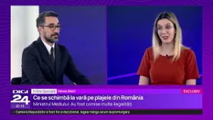 Planul Dianei Buzoianu pentru litoralul românesc: plaje mai aerisite, cu mai puține șezlonguri