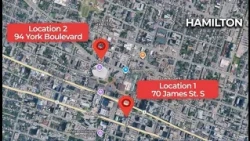Man arrested after two downtown Hamilton stabbings