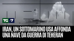Iran, sottomarino Usa affonda nave da guerra di Teheran
