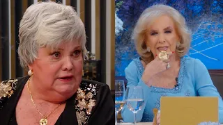 Mirtha fell in love with a ring of Marta González and she gave it to her without a second thought
