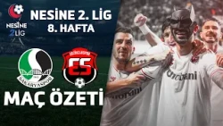 Sakaryaspor - Erzincan Futbol Yatırımları | Nesine 2nd League Week 8 Match Highlights