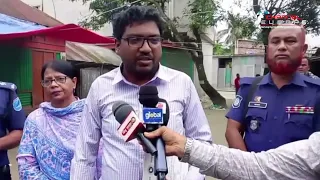 জাতীয় ভোক্তা অধিকার সংরক্ষণ অধিদপ্তরের বাজার অভিযান, বিভিন্ন অনিয়মে দুই মিষ্টির দোকানকে জরিমানা।