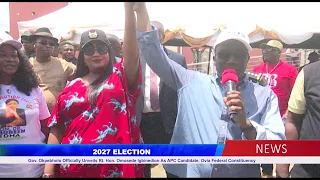 Gov. Okpebholo Officially Unveils Hon. Omosede Igbinedion As APC Candidate, Ovia Fed Constituency