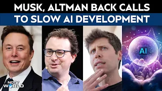 Musk, Altman Say They Agree With Anthropic CEO On Slowing Down AI Development