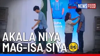 Student attends pinning ceremony alone, gets a surprise from teacher | GMA News Feed