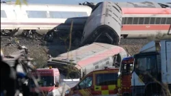 Así han quedado los vagones: Libertad Digital accede a la zona cero del choque de trenes en Urda