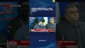 #ÚLTIMAHORA?| Ramiro Muñoz frente a la DLCN, anuncia el Fiscal General, Johel Zelaya.
