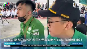 Kemenag Dan BMKG Siapkan 133 Titik Pemantauan Hilal Awal Ramadhan 1447 H