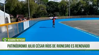 Julio César Ríos Skating Rink in Rionegro Renovated