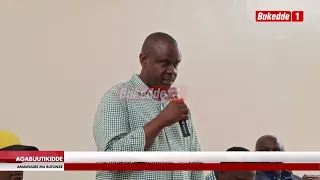 1Agabuuti  Minisita Balaam asattizza abakozi ba Gavumenti  awummuzza abakulira ebitongole