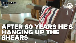Cutting hair and building bonds, Elkhart barber retires after 60 years