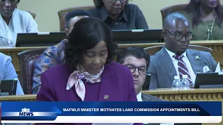 MAFWLR MINISTER MOTIVATES LAND COMMISSION APPOINTMENTS BILL - nbc