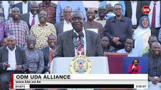 10-member ODM-UDA team to draft a joint manifesto ahead of 2027