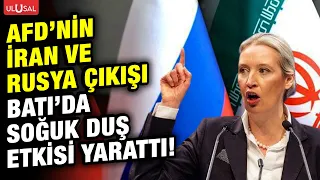 Germany's AfD Party Criticizes US and Europe Over Russia-Iran Policy! "Because of you..."