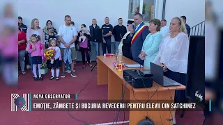Emotion, smiles, and the joy of reuniting for the students in Satchinez