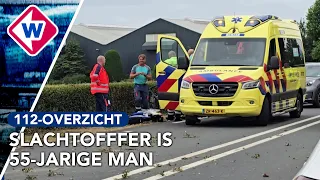 Wielrenner overleden na botsing met auto | 112-overzicht