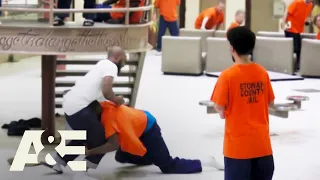Inmate Gets Hurt During INTENSE Jail Brawl | 60 Days In | A&E