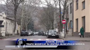 Atenție, șoferi! Trafic modificat în centrul municipiului Soroca