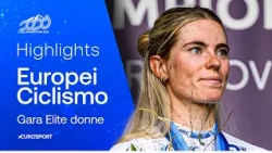 VOLLERING champion of everything, Longo Borghini just off the podium | HIGHLIGHTS | Cycling Europ...