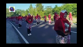 1500 Mask Dancers Enliven Tourism in Gunungkidul