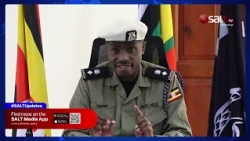 AKABI AK'ENKUBA: Police erabudde abantu mu bifo ebiregamamu amazzi.