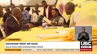 Adjumani West MP Race: Izale Picks NRM Nomination Forms