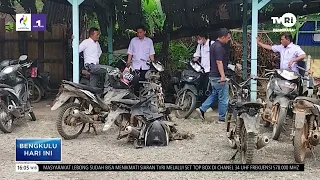 HUNDREDS OF VILLAGE HEADS IN NORTH BENGKULU RETURN OFFICIAL MOTORCYCLES