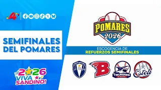 Así quedaron las plantillas para las Semifinales del Pomares 2026 ⚾🔥