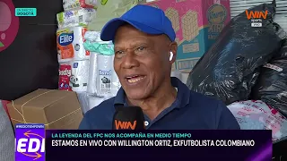 Willington Ortiz, former professional soccer player, spoke with us on #MedioTiempoWIN! ⚽🔥🤩