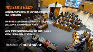 ?️? ClicAM del 5 de MARZO: Reforma política queda en suspenso en el Senado tras larga sesión