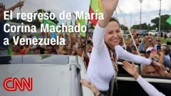 This is how María Corina Machado reappeared in Venezuela after almost a year out of the country