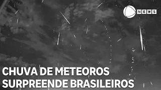 Meteor shower surprises Brazilians