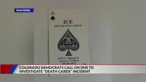 Colorado's Democrats in Congress ask DHS to investigate 'death cards' in ICE incident