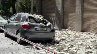 Terremoto a Granada, scossa di magnitudo 4.7: auto distrutte e macerie in strada