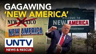 Trump, isinulong ang pagtawag sa New Mexico bilang “New America”