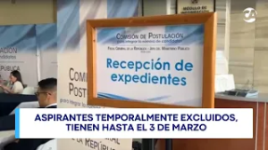 Postuladora para fiscal general inicia recepción de pruebas de descargo