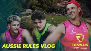 Behind the scenes ? as Aussie Rules squad LOCKED in for opening challenge ?✨ | RIVALS | Kayo