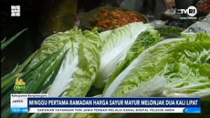 Minggu Pertama Ramadan Harga Sayur Mayur Melonjak Dua Kali Lipat