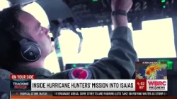 Inside Hurricane Hunters' mission into Isaias
