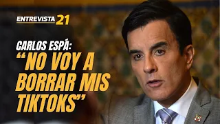 Carlos Espá responds to criticism over his appointment: "Less than 10% were career officials"