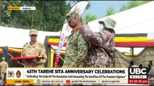 MUSEVENI HONOURS CDF MUHOOZI & OTHER ARMY OFFICIALS WITH PRESTIGIOUS AWARDS AT THE 45TH TAREHE SITA