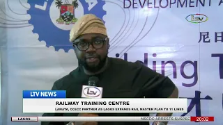 Railway Training Centre: LAMATA, CCECC partner as Lagos expands rail master plan to 11 lines